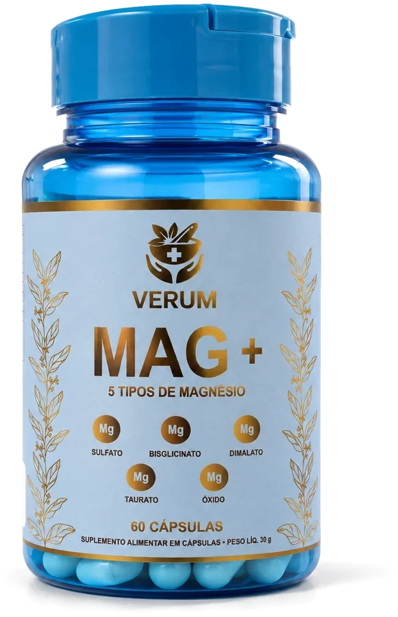 Frasco de MAG+ Magnésio Verum